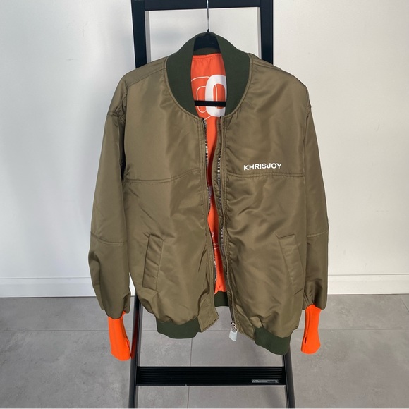 KHRISJOY SATIN BOMBER JACKET - Picture 5 of 15